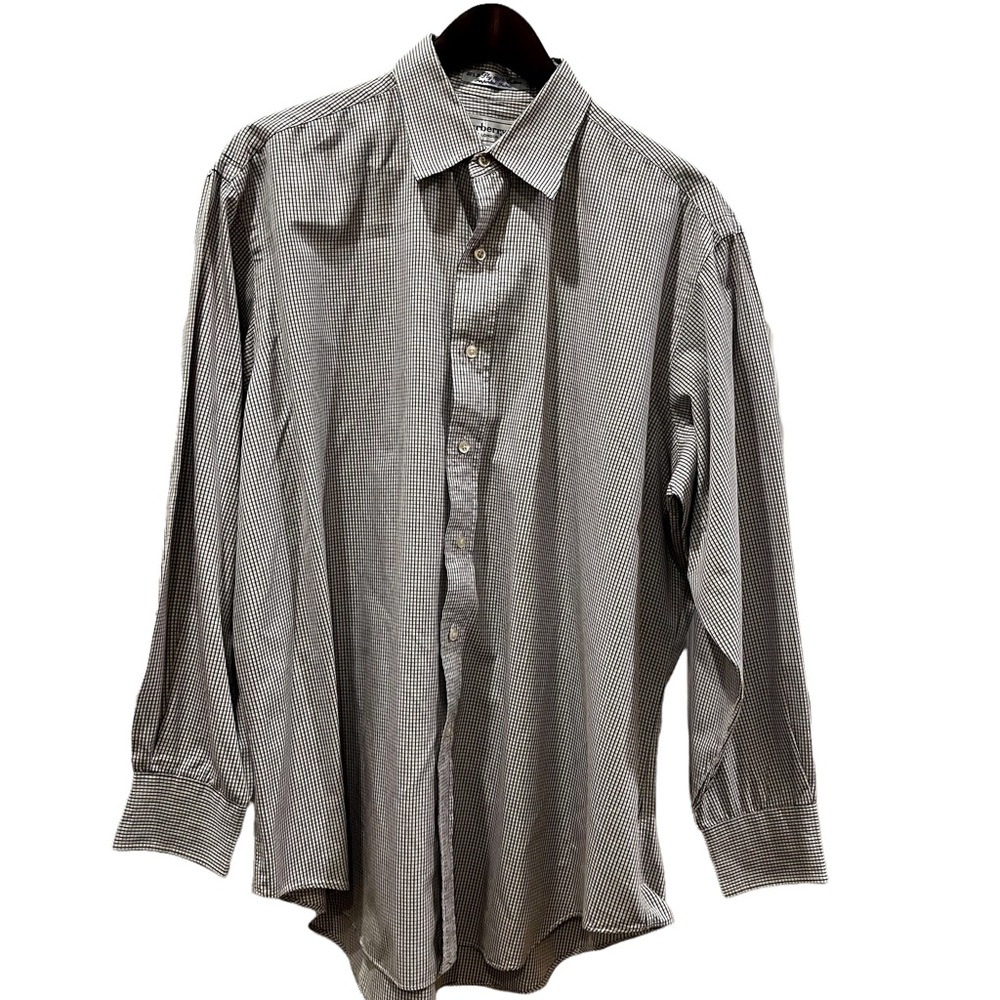 Burberrys of London Long Sleeve Button Down Shirt Size 16 1/2-33